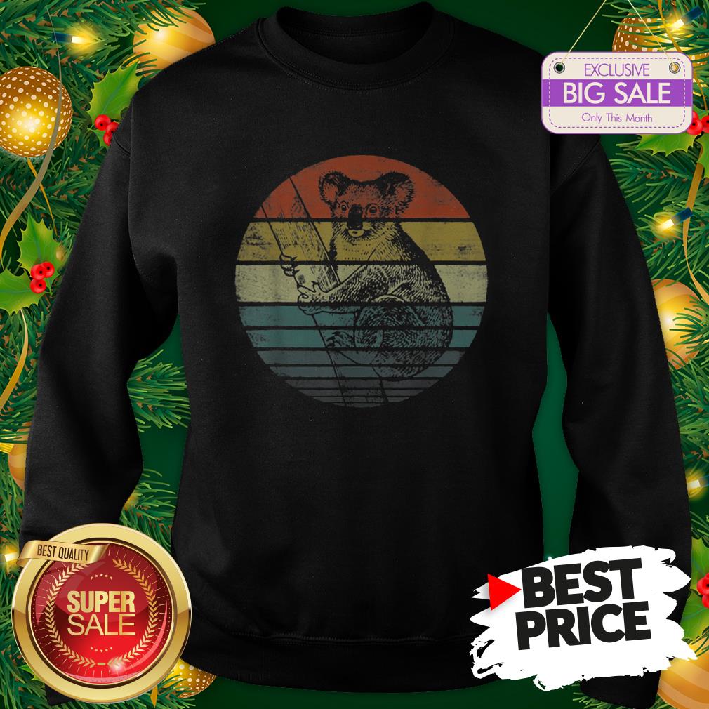Nice Koala Bear Animal Vintage Sunset Shirt