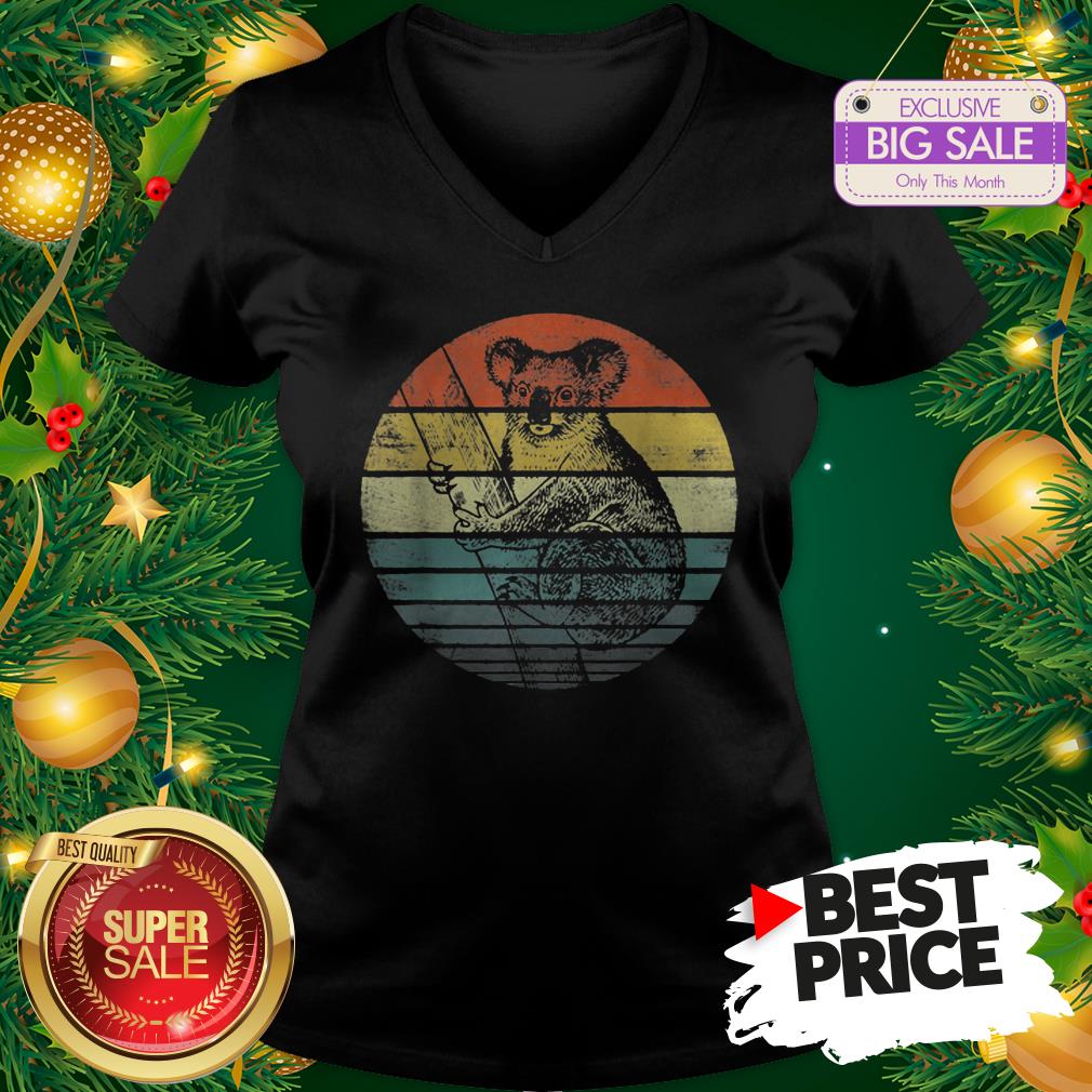 Nice Koala Bear Animal Vintage Sunset Shirt