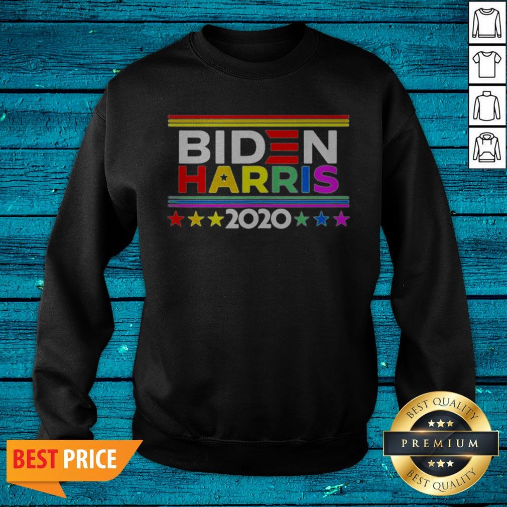 Nice Lgbt Biden Harris 2020 Stars Shirt