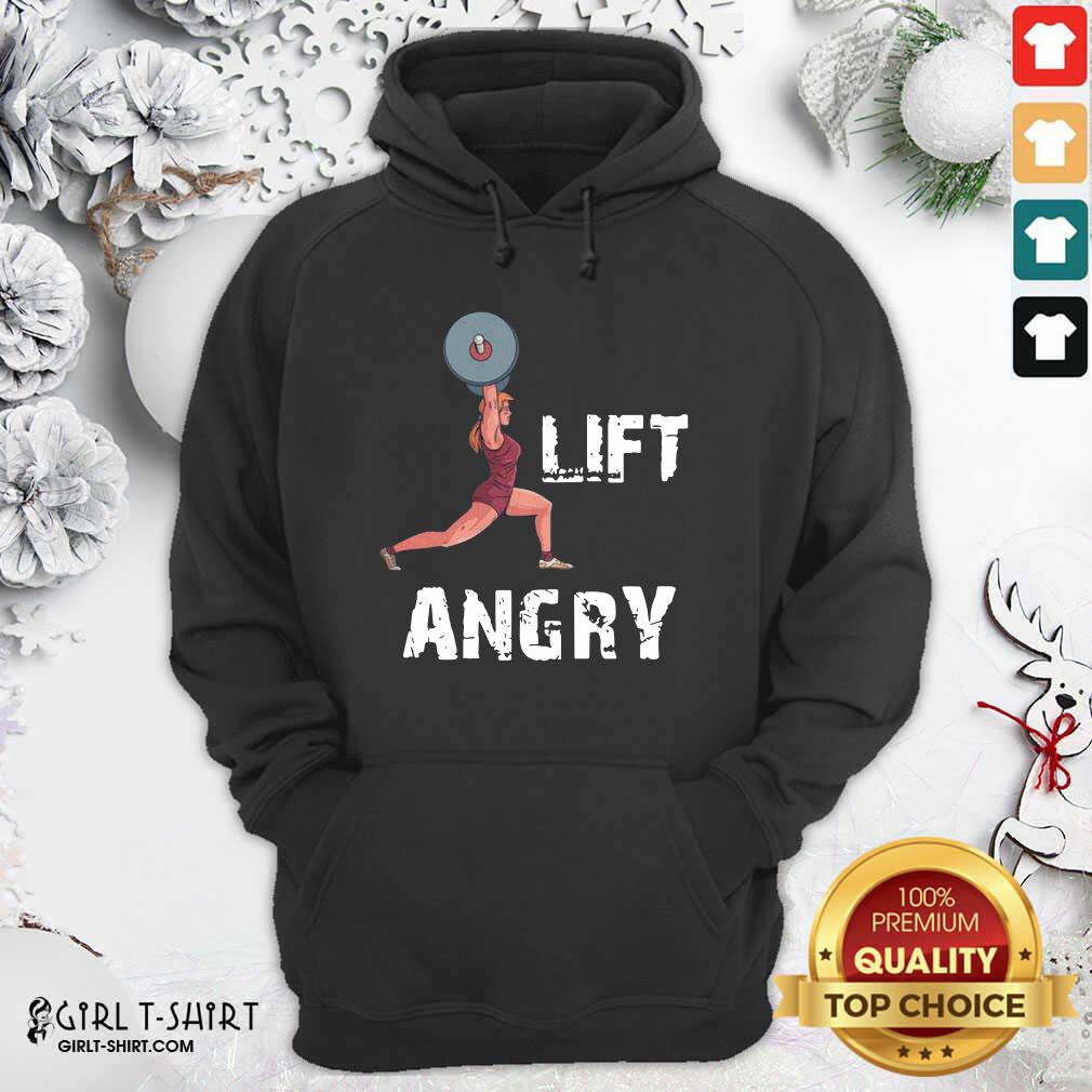 Nice Lift Angry Women Weightlifting Gear Shirt