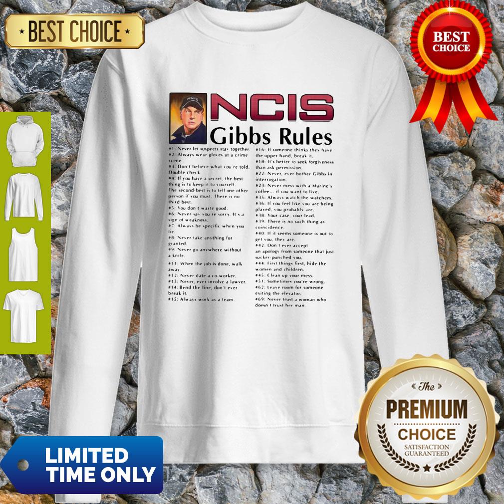 Nice NCIS Gibbs Rules All Song T-Shirt