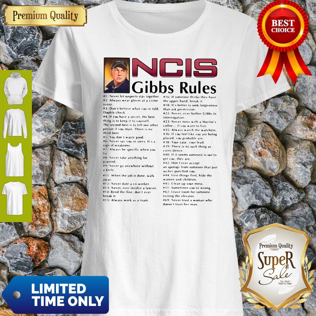 Nice NCIS Gibbs Rules All Song T-Shirt