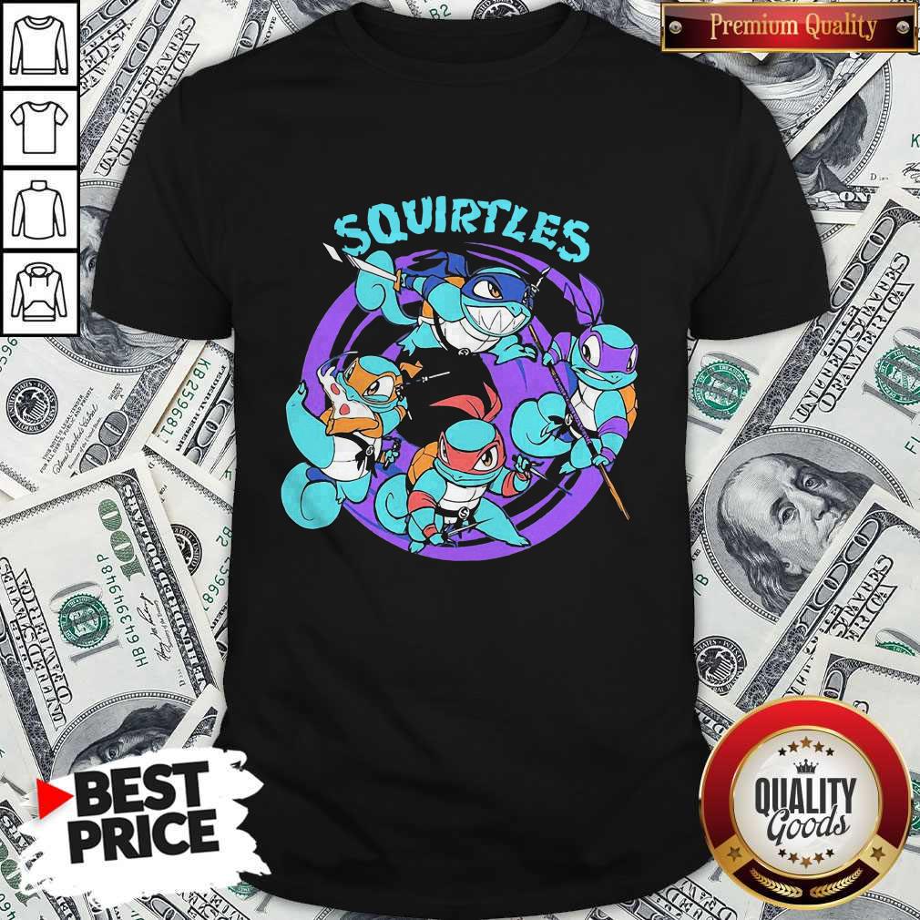 Nice Ninja Turtles Squirtles Shirt