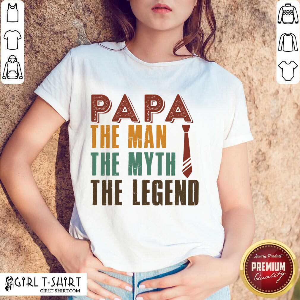 Nice Papa The Man The Myth The Legend Papa Bear Shirt