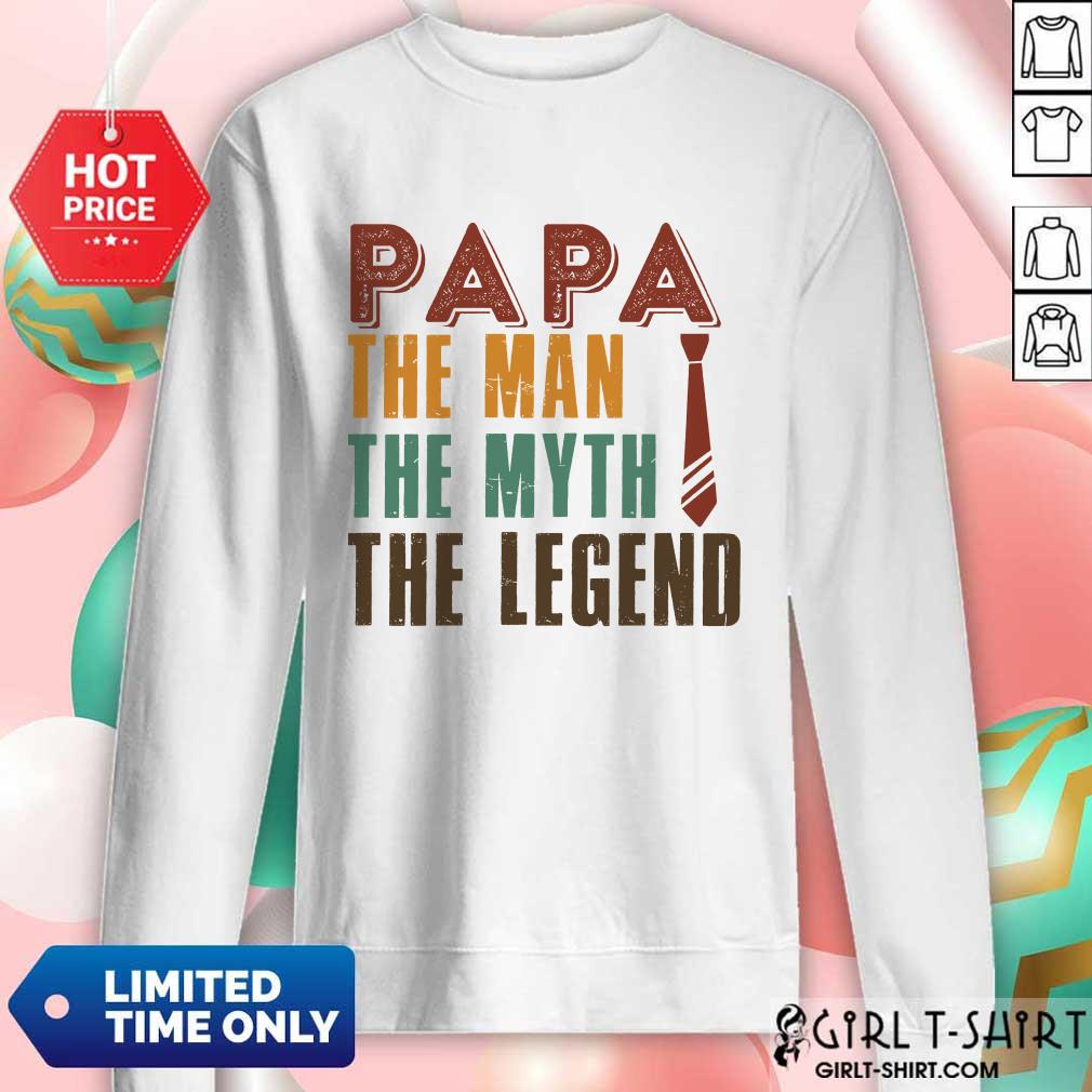 Nice Papa The Man The Myth The Legend Papa Bear Shirt