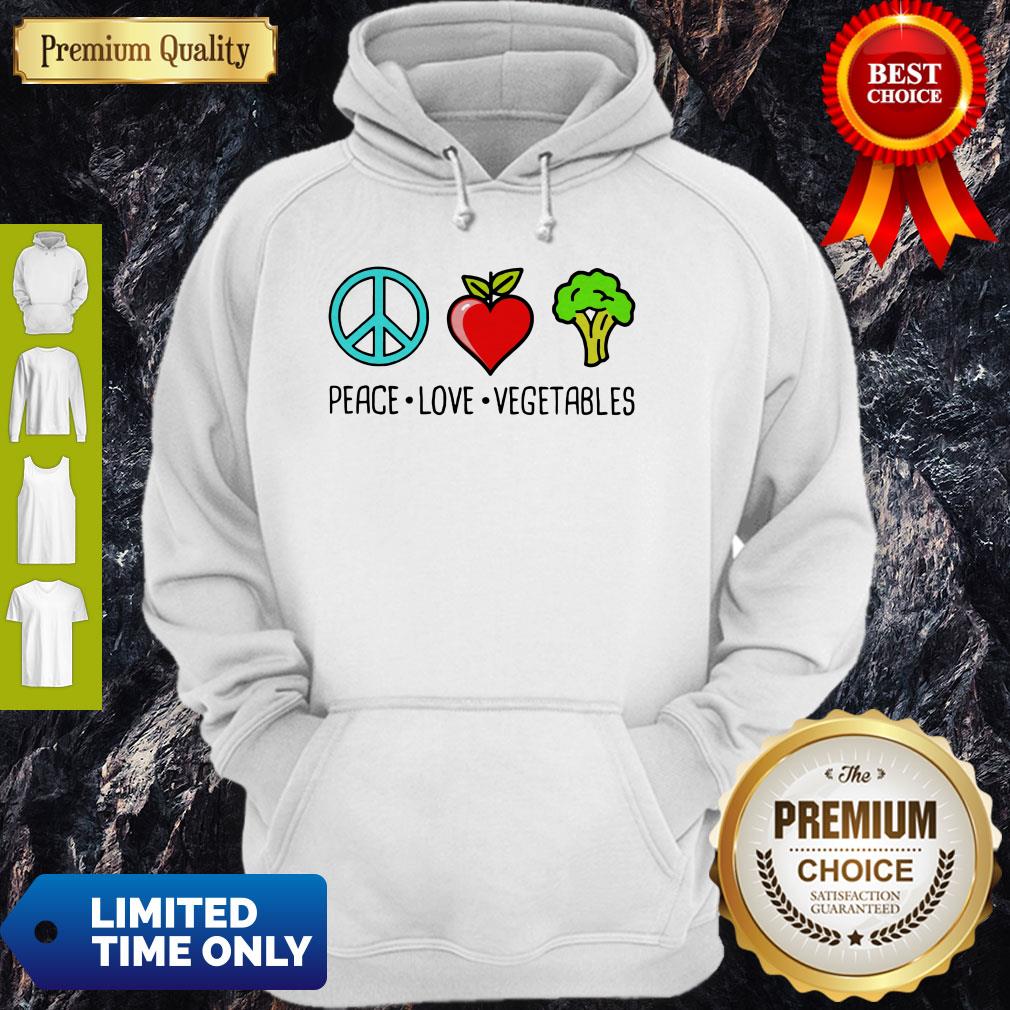 Nice Peace Love Vegetables Shirt