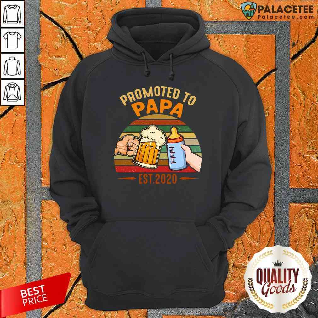 Nice Promoted To Papa Shirt