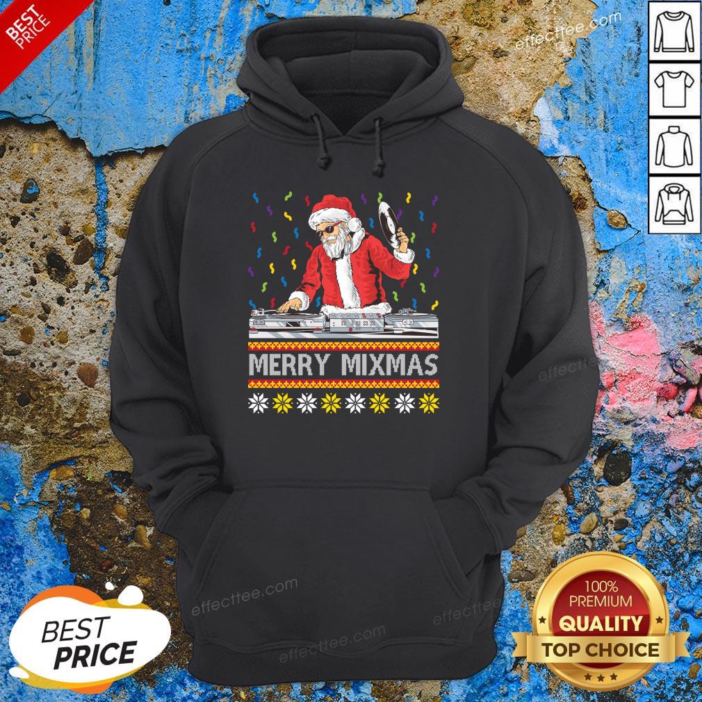 Nice Santa Claus Music Merry Mimas Ugly Christmas Shirt