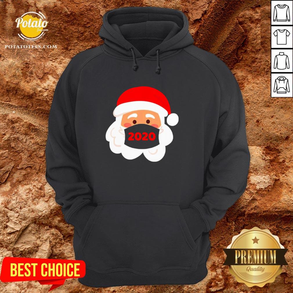 Nice Santa Claus Wearing Face Mask 2020 Christmas Shirt