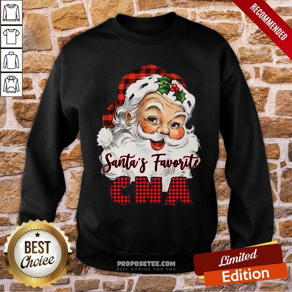Nice Santa’s Claus Favorite Cna Christmas 2020 Shirt