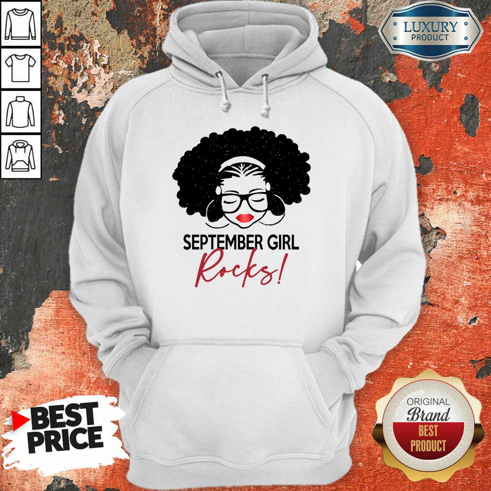 Nice September Girl Rocks Shirt