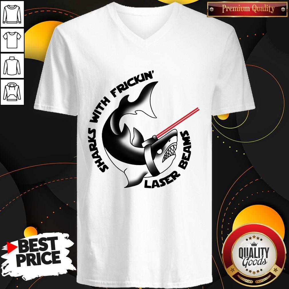 Nice Sharks With Frickin' Laser Beams Shirt
