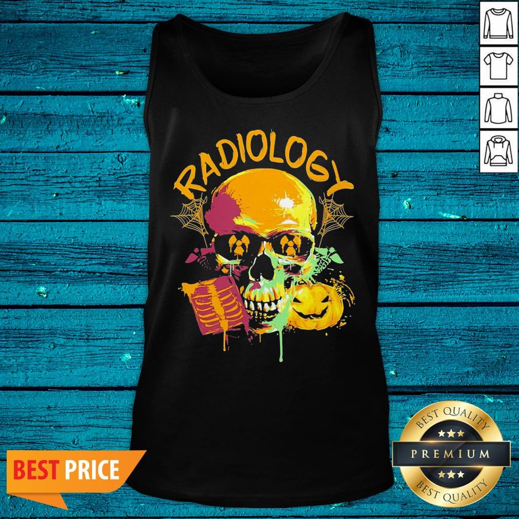 Nice Skull Radiology Halloween Shirt