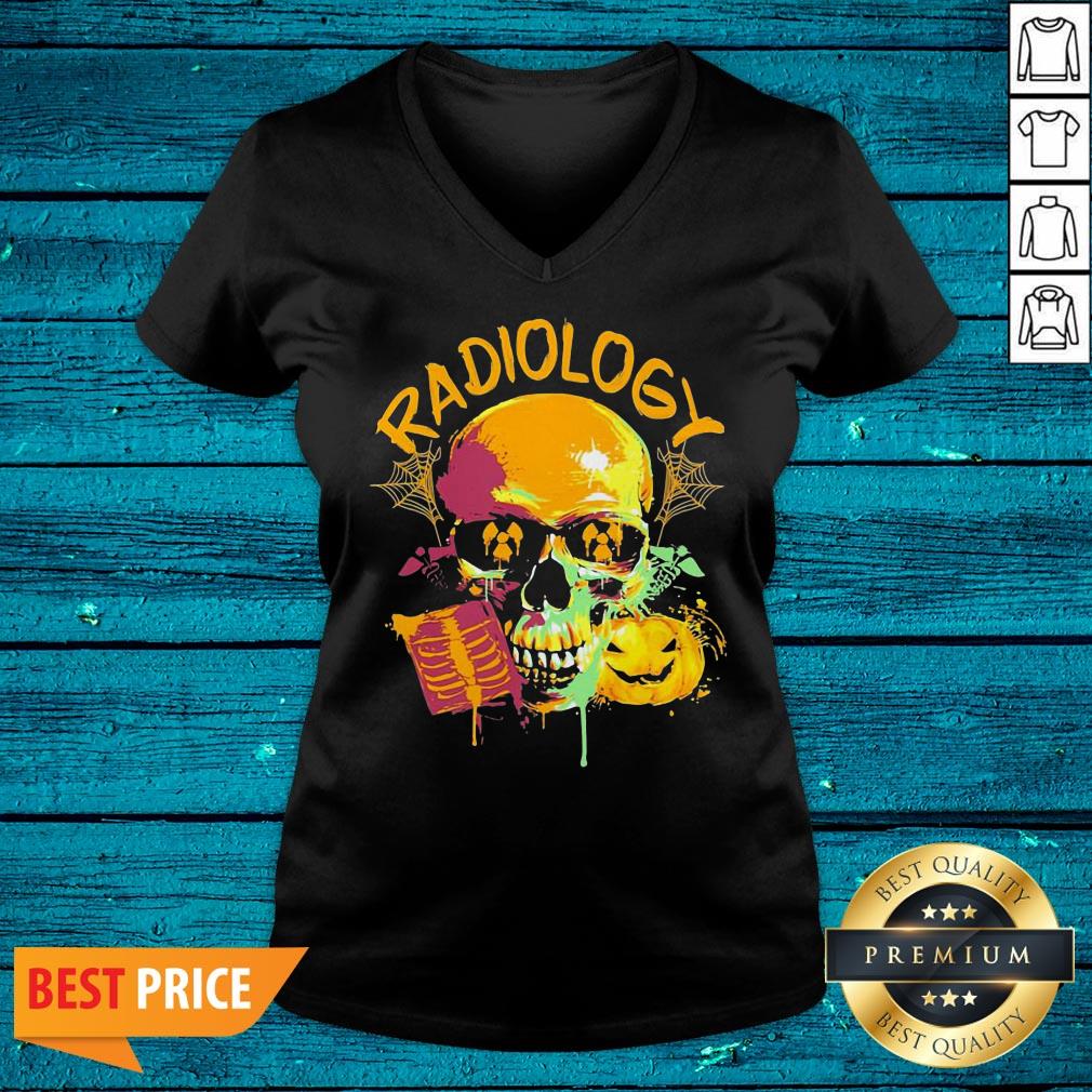 Nice Skull Radiology Halloween Shirt