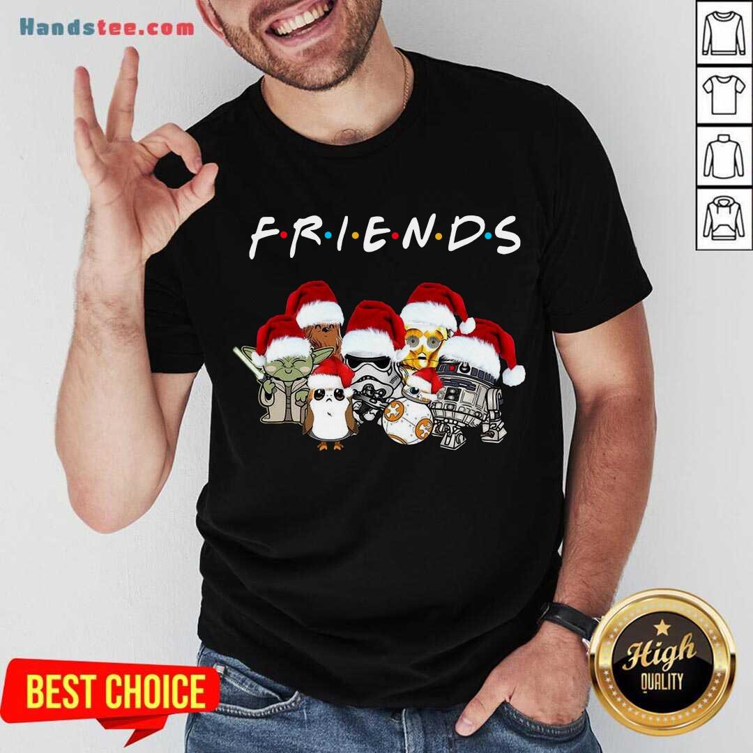 Nice Star Wars Darth Vader Baby Yoda And Friends Christmas Long Sleeve Shirt