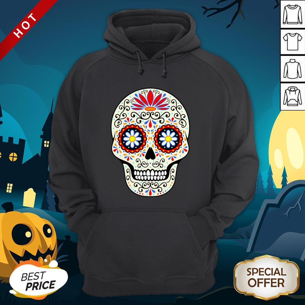 Nice Sugar Skull Dia De Los Muertos Day Of Dead Shirt