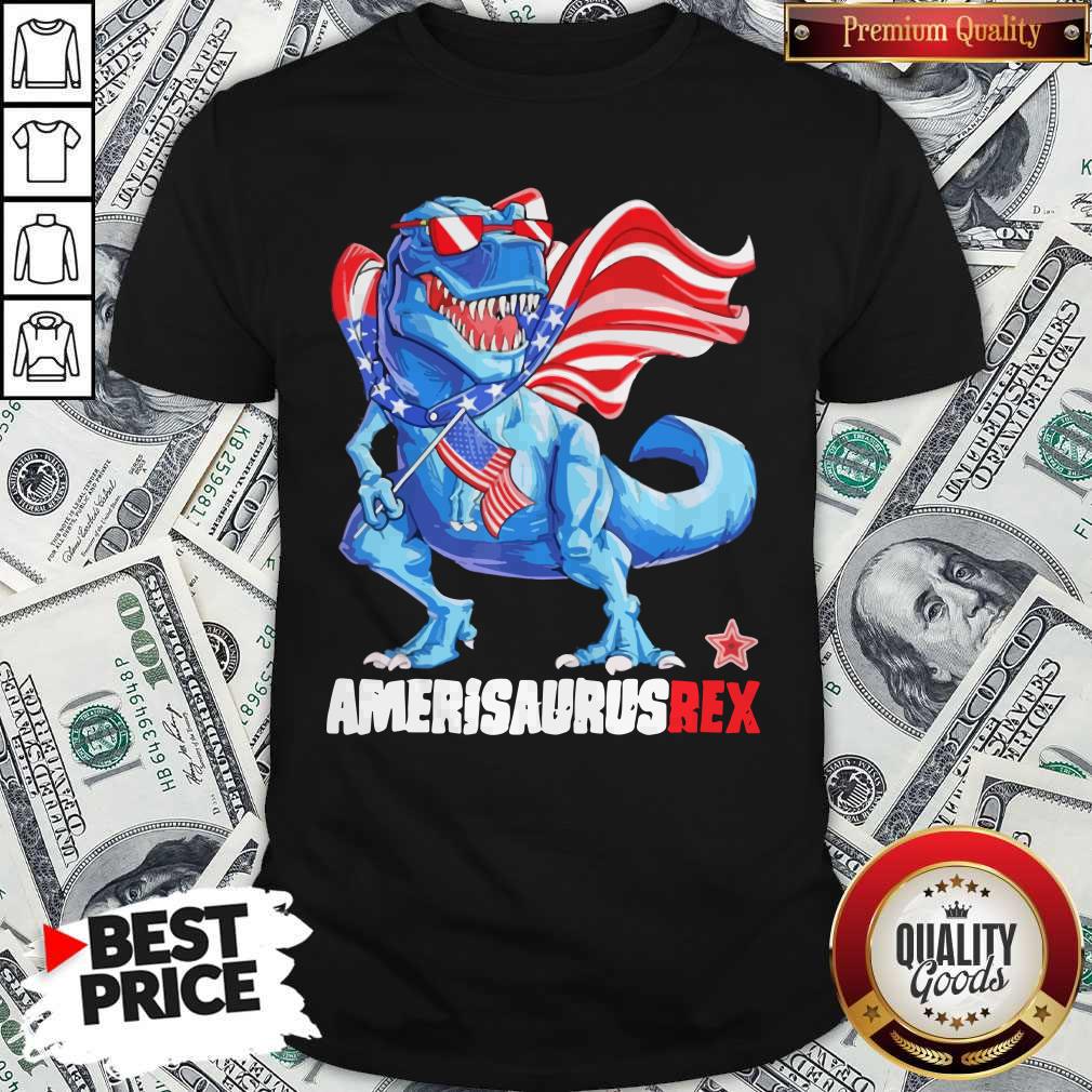 Nice The 4th Of July Ameri Saurus Rex Shirt