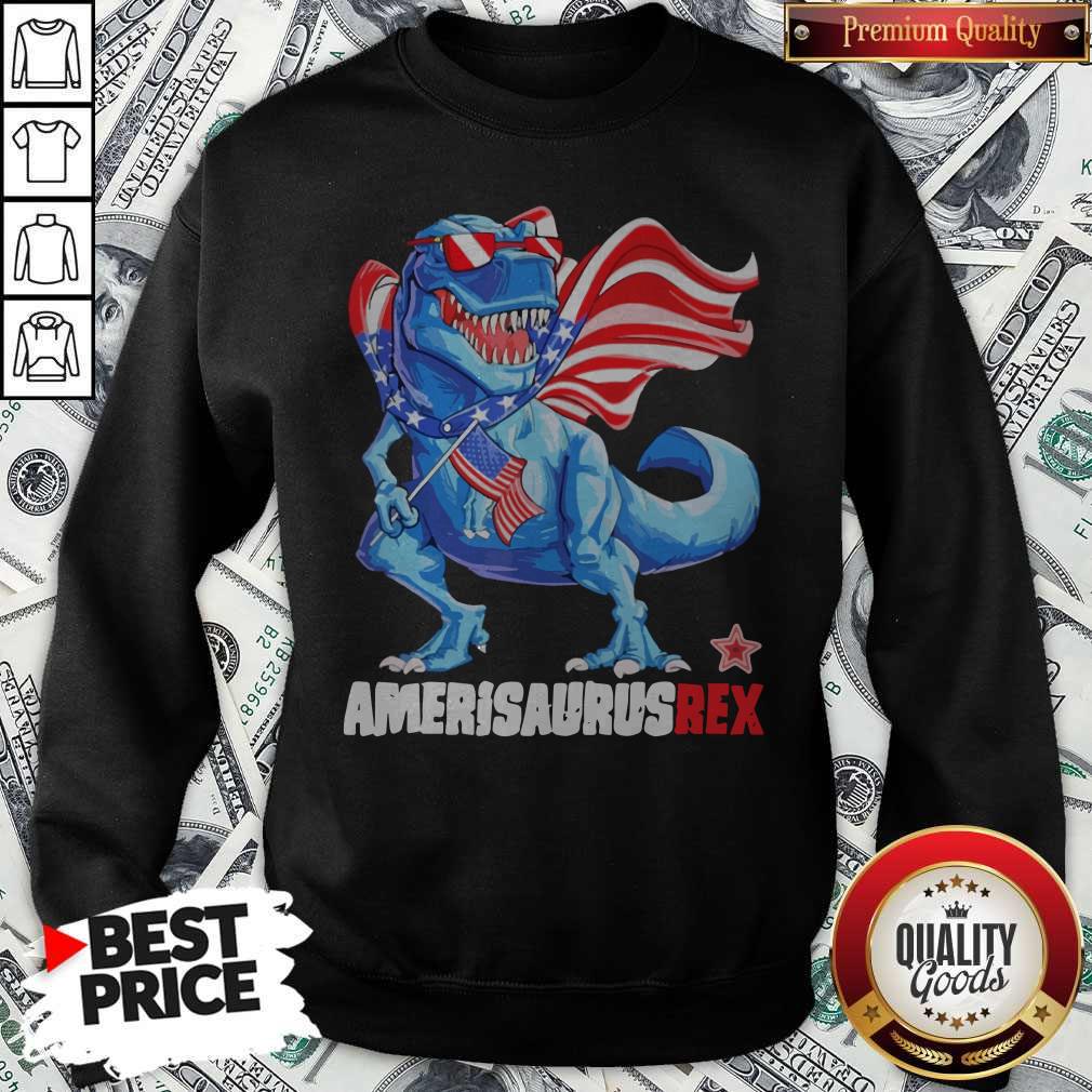 Nice The 4th Of July Ameri Saurus Rex Shirt