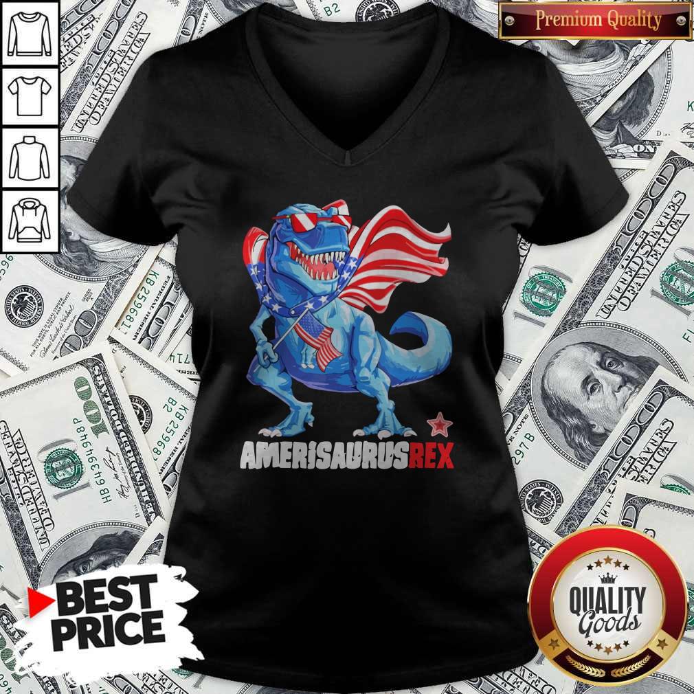 Nice The 4th Of July Ameri Saurus Rex Shirt