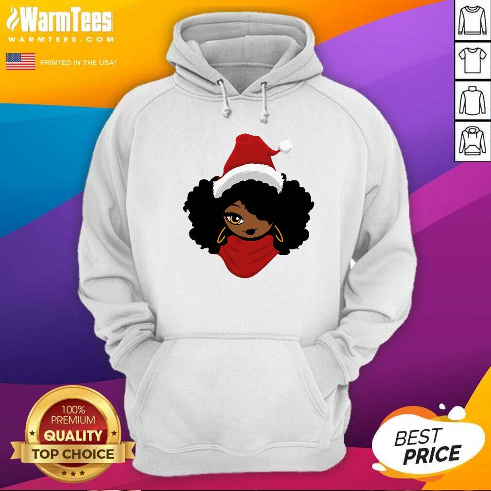 Nice The Black Queen Santa Merry Christmas Shirt