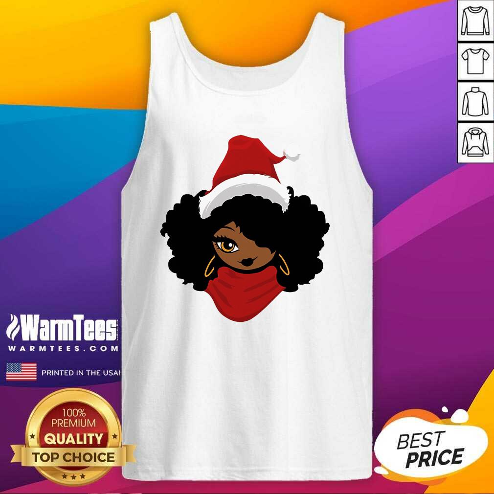 Nice The Black Queen Santa Merry Christmas Shirt