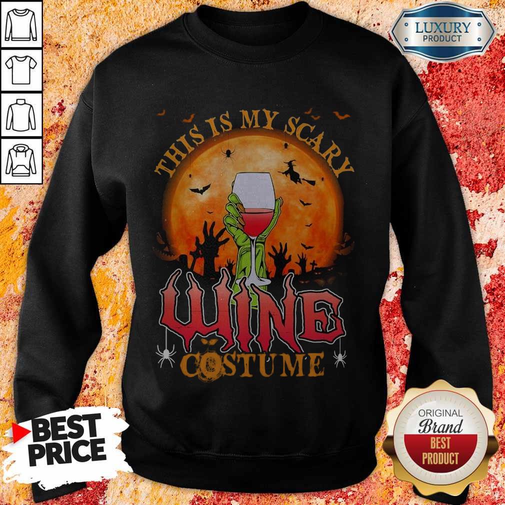 Nice This Is My Scary Wine Costume Halloween Shirt