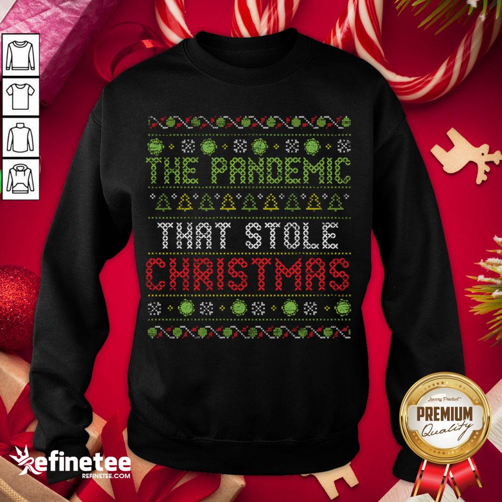 Nice Ugly Christmas Sweater 2020 Pandemic Quarantine Shirt