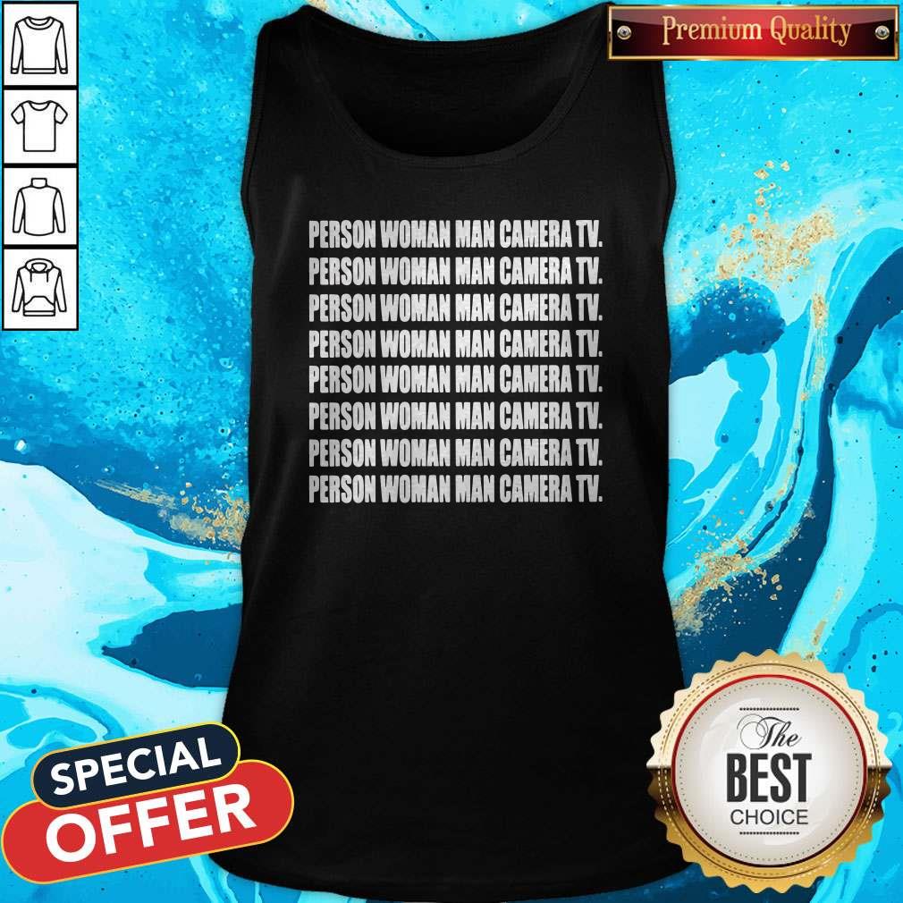 Nice United States Person Woman Man Camera TV Shirt