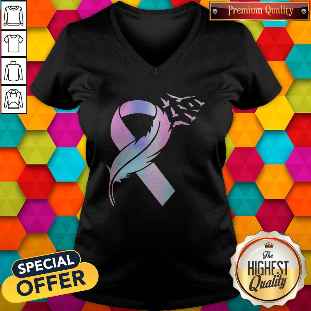 Nice Wings Bird Cancer Awareness Shirt