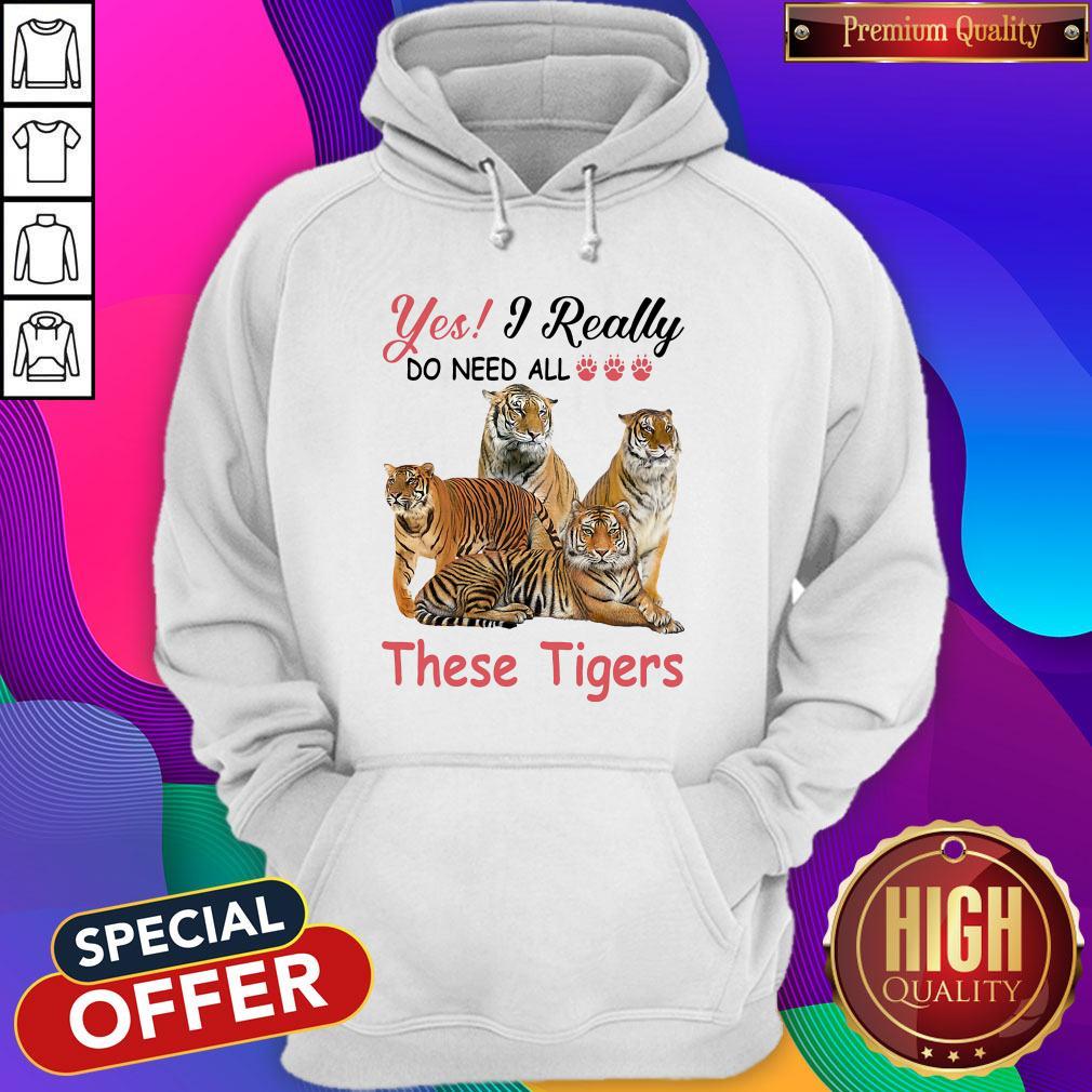 Nice Yes I Really Do Need All These Tigers Shirt