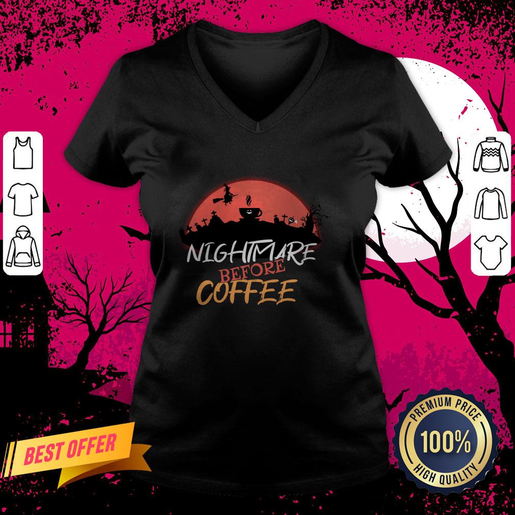 Nightmare Before Coffee Halloween Day Shirt