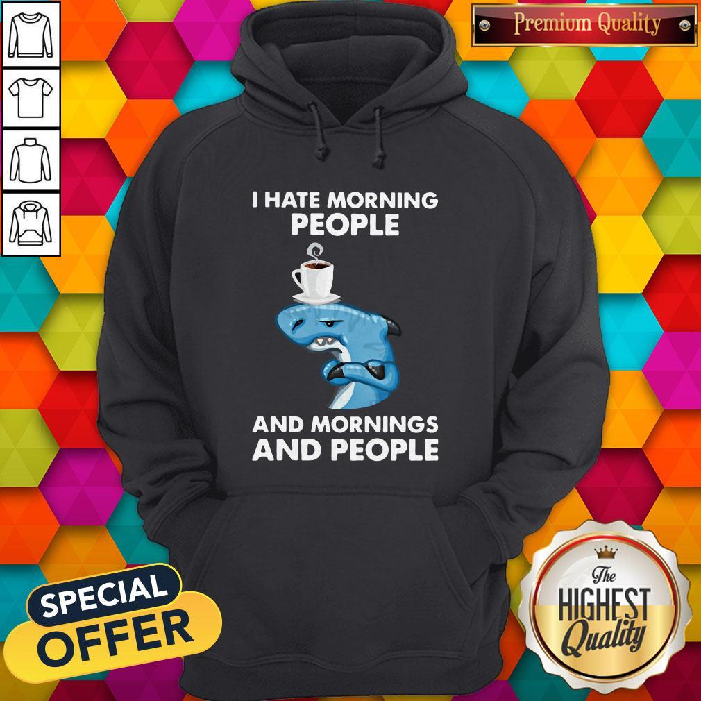 Nike Dolphin I Hate Morning People And Mornings And People Shirt