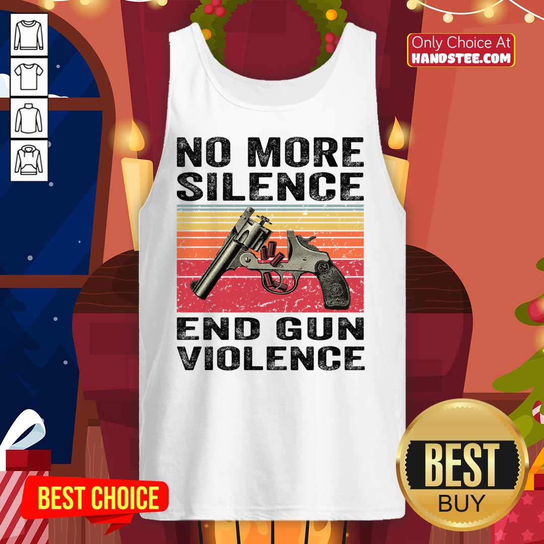 No More Silence End Gun Violence Vintage Shirt