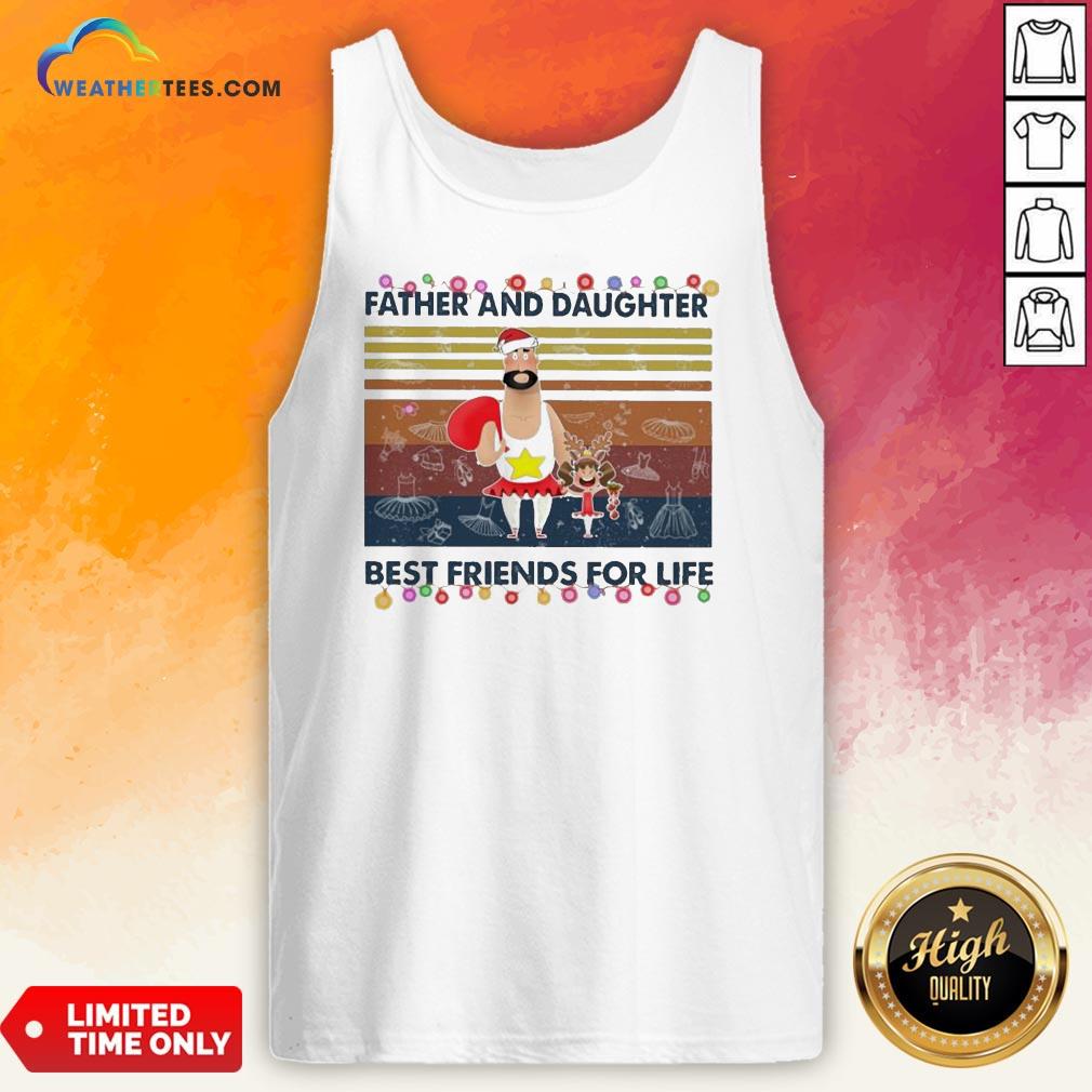 Now Father And Daughter Best Friends For Llife Light Christmas Vintage Shirt