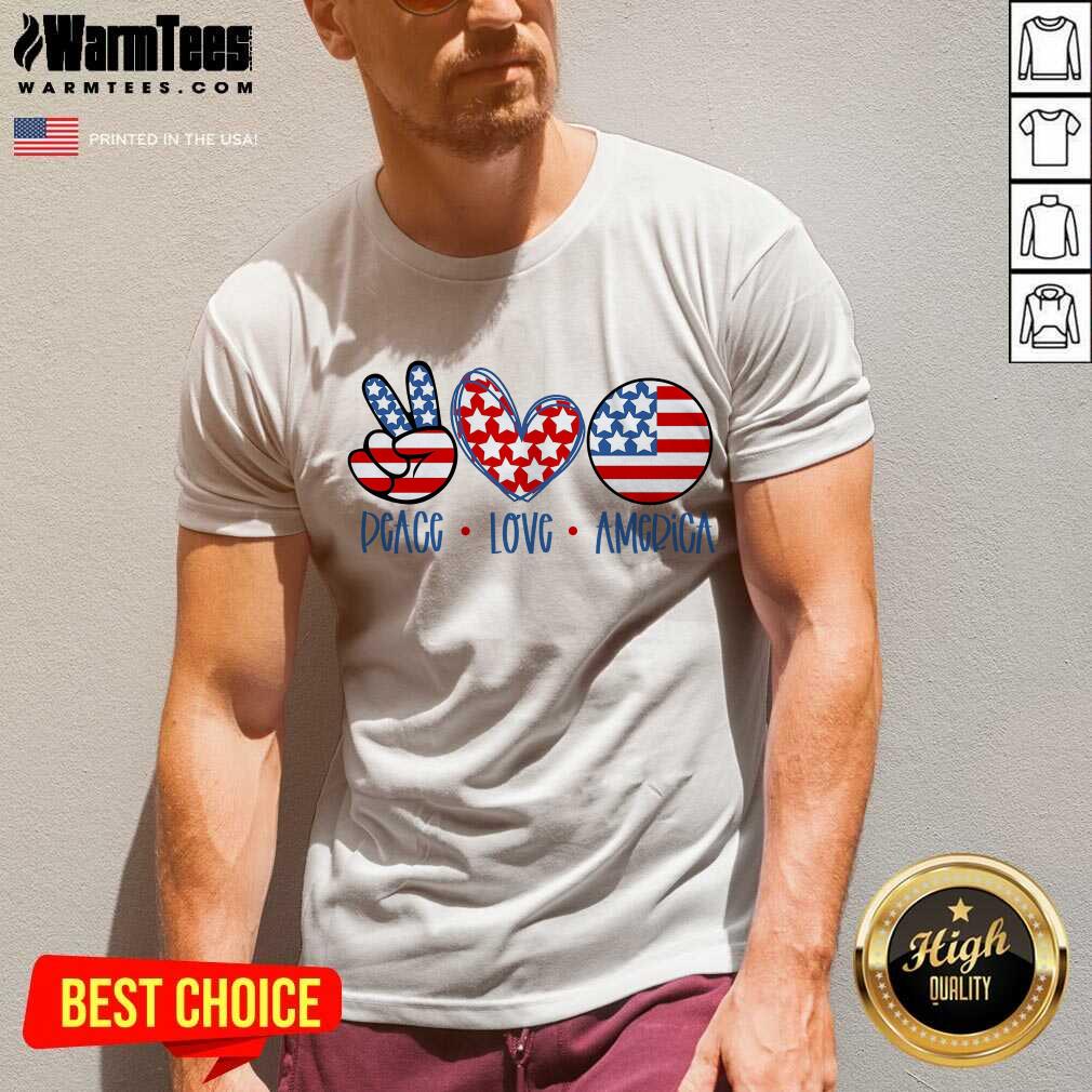 Fantastic Peace Love America Shirt