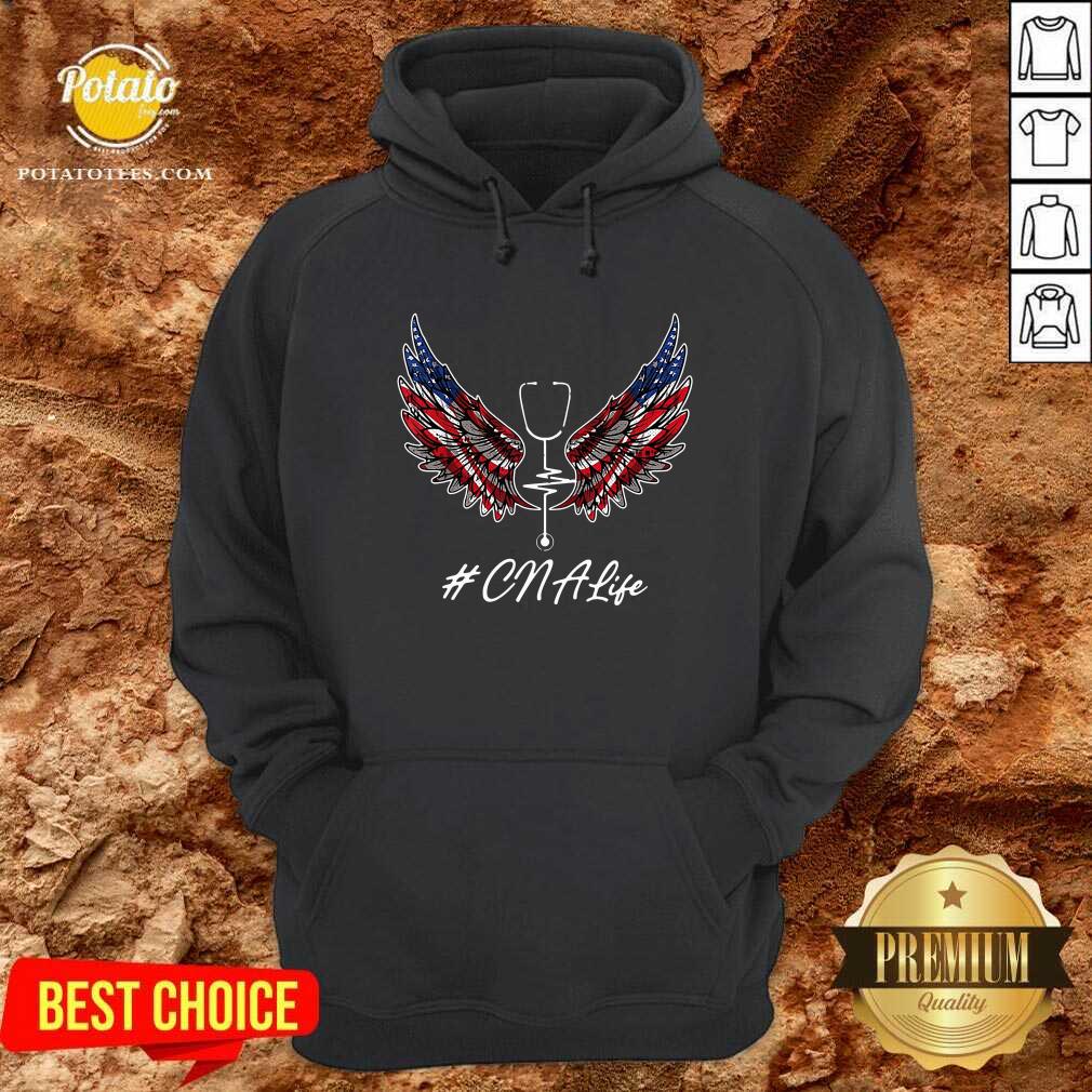 Nurse Angel #CNA Life America 4th Of July Shirt