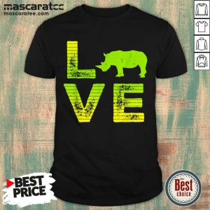 Amused Love Rhinos African 2021 Shirt