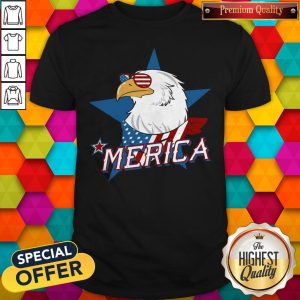 Beautiful Eagle Merica American Flag Shirt