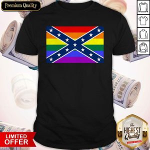 Vip LGBT Confederate Flag Shirt