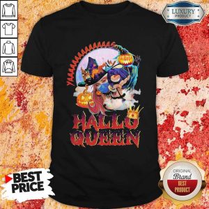 Maybe Witch Mask Yaaa Hallo Queen Halloween shirt