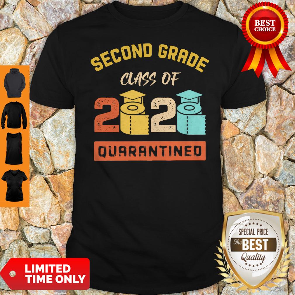 Second Grade Class Of 2020 Toilet Paper Quarantined Vintage Shirt