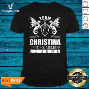 Perfect Team Christina Life Member Legend Logo Shirt