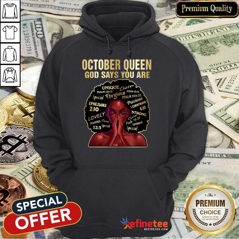 October Queen Black Queens Shirt