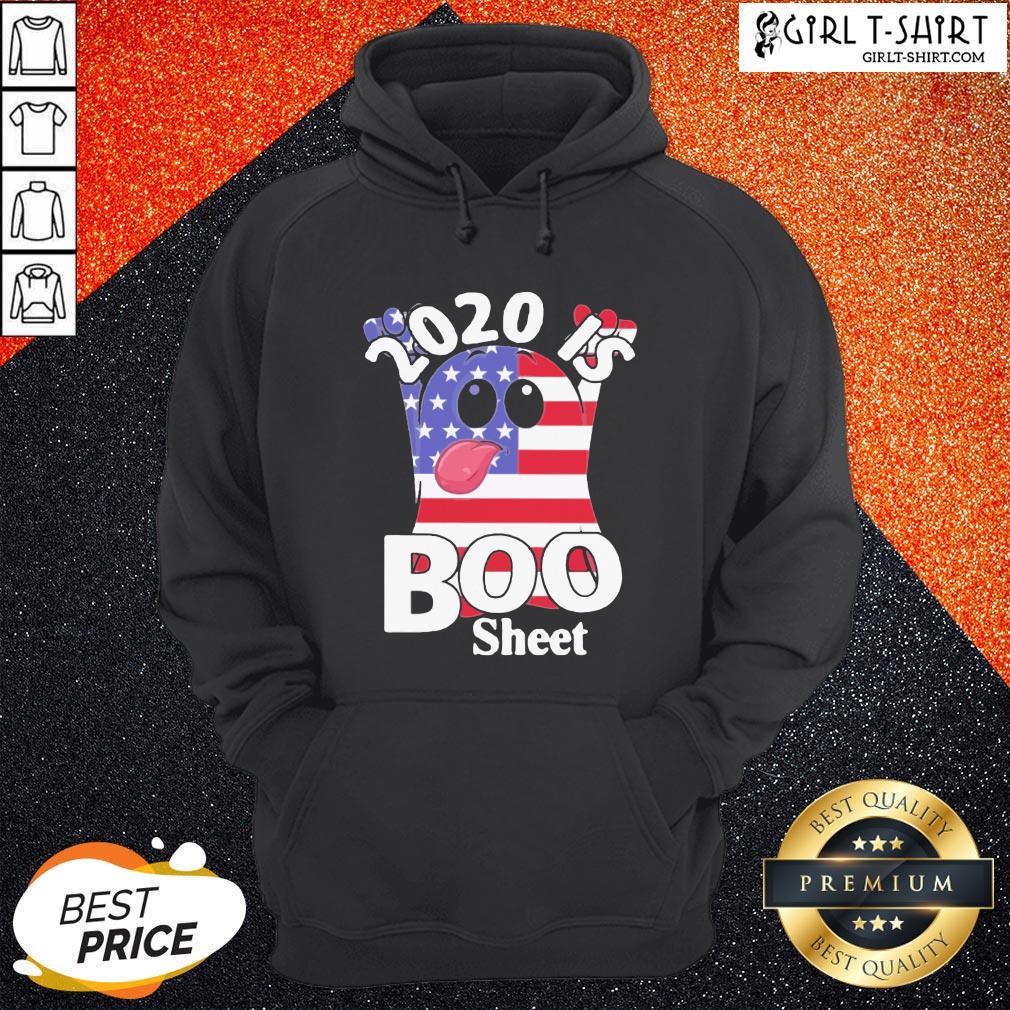 Official 2020 Is Boo Sheet American Flag Shirts