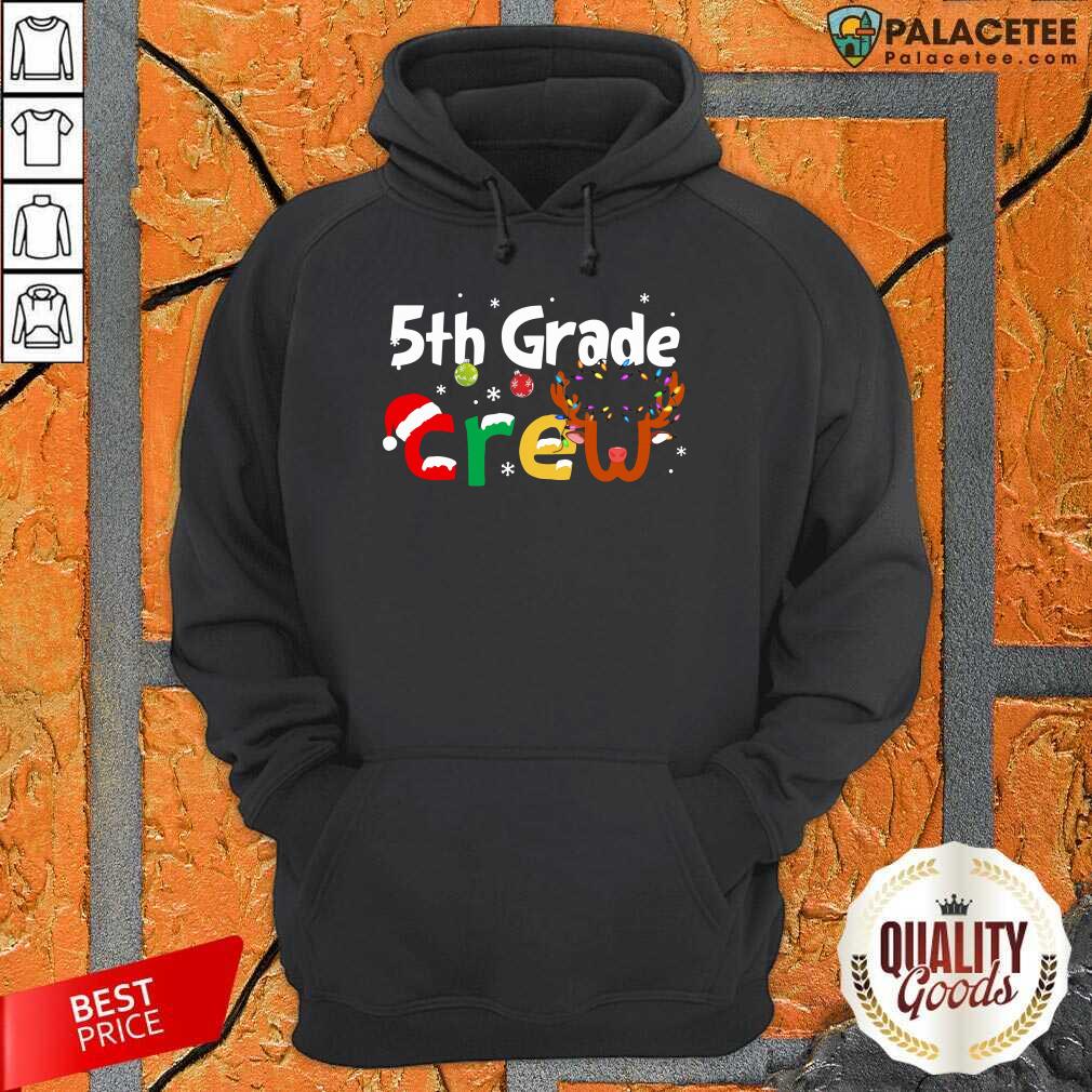 Official 5th Grade Teacher Crew Christmas Shirt