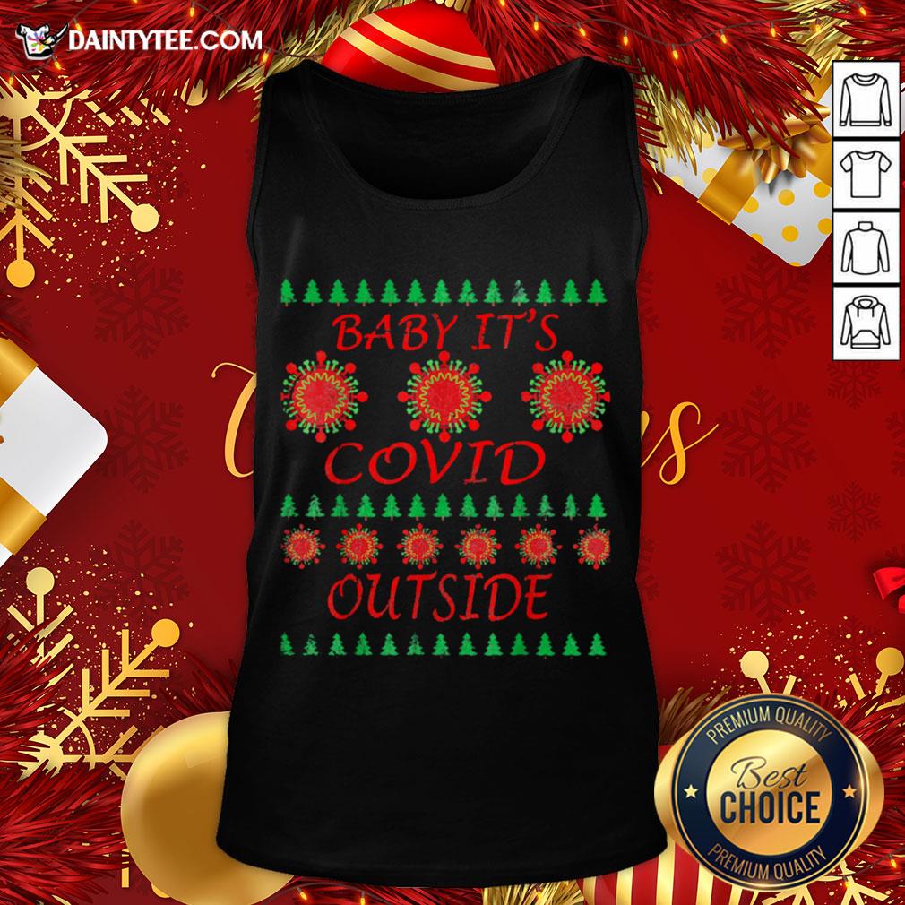 Official Baby Its Covid Outside 2020 Christmas Shirt