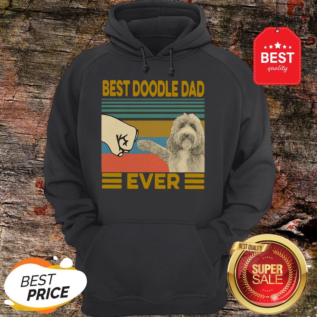 Official Best Doodle Dad Ever Vintage Shirt