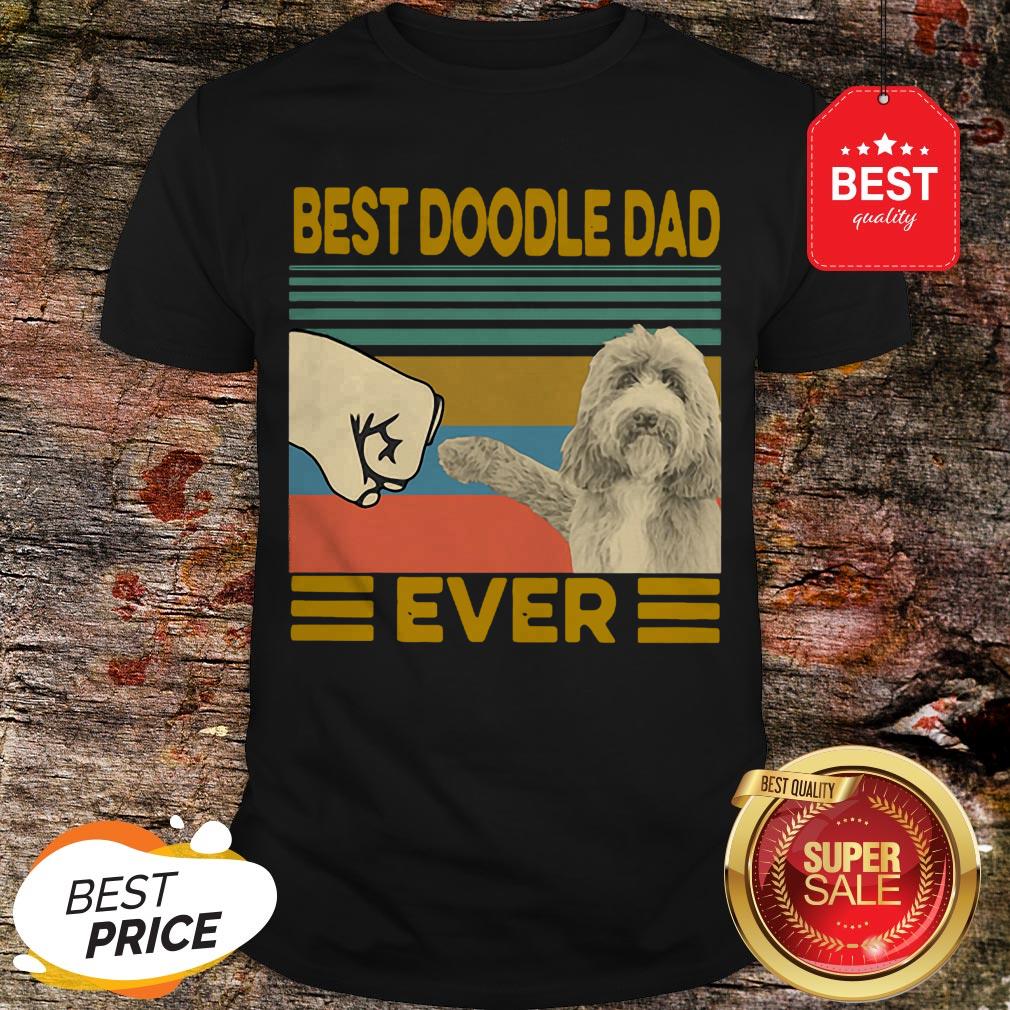 Official Best Doodle Dad Ever Vintage Shirt