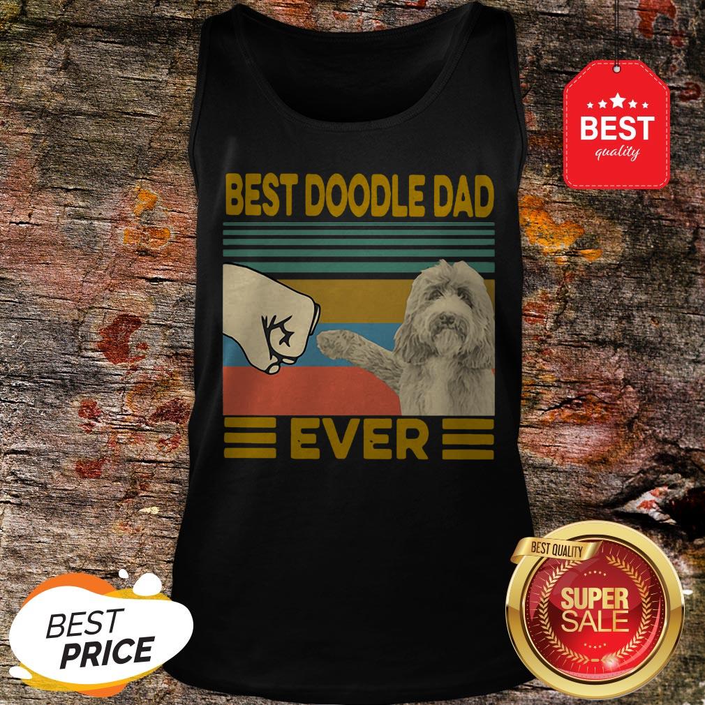 Official Best Doodle Dad Ever Vintage Shirt