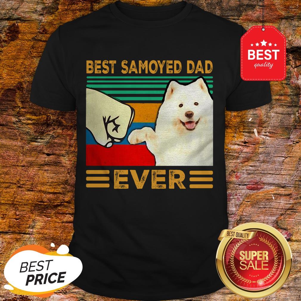 Official Best Samoyed Dad Ever Vintage Shirt